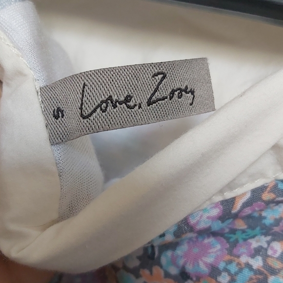 🌸LOVE, ZOEY PATCHWORK PENCIL SKIRT - Picture 4 of 4